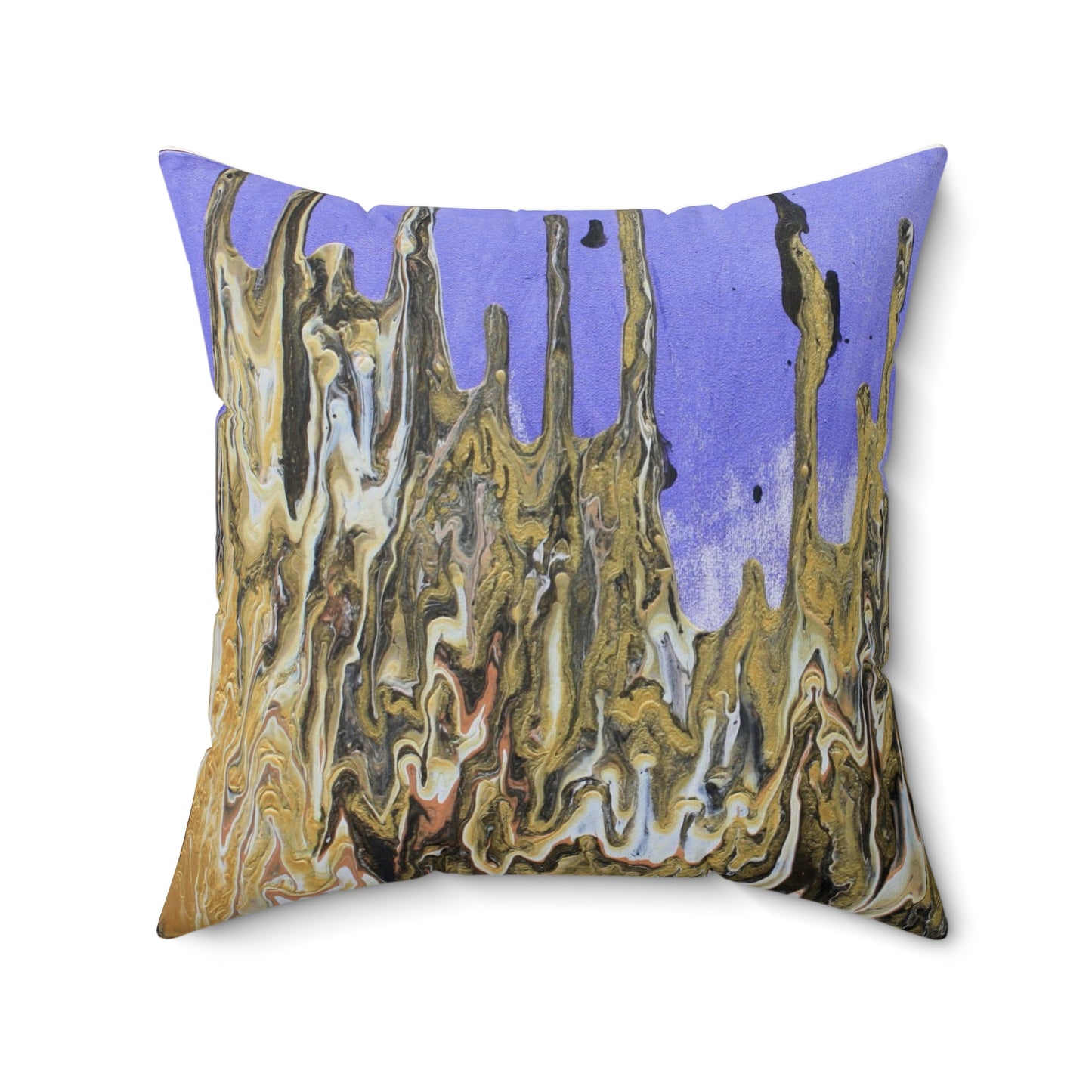 Faux Suede Square Pillow