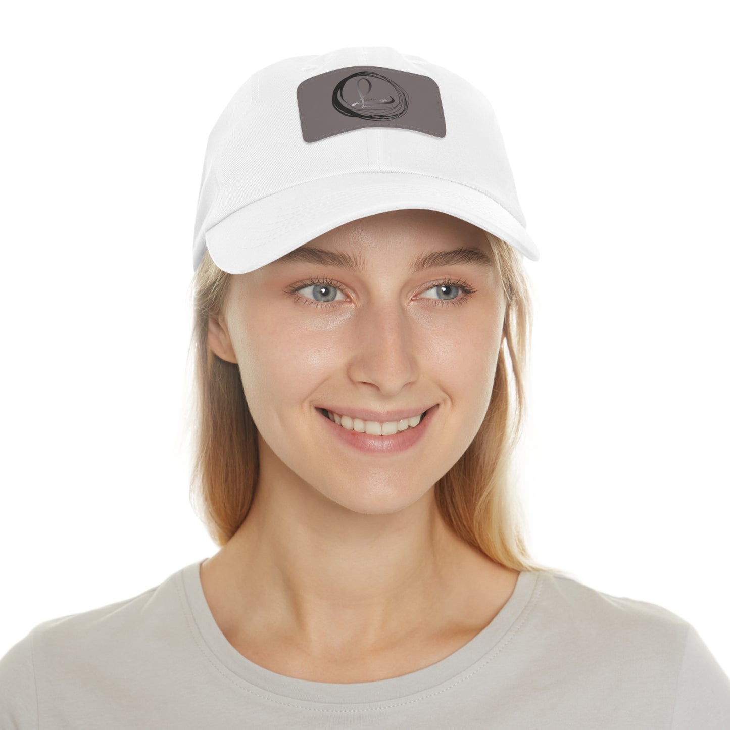 Hat with Leather Patch