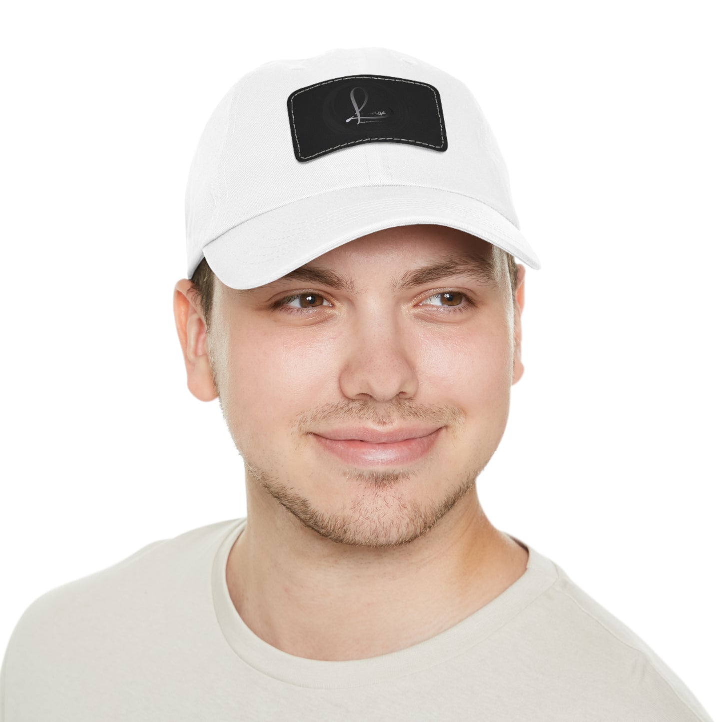 Hat with Leather Patch