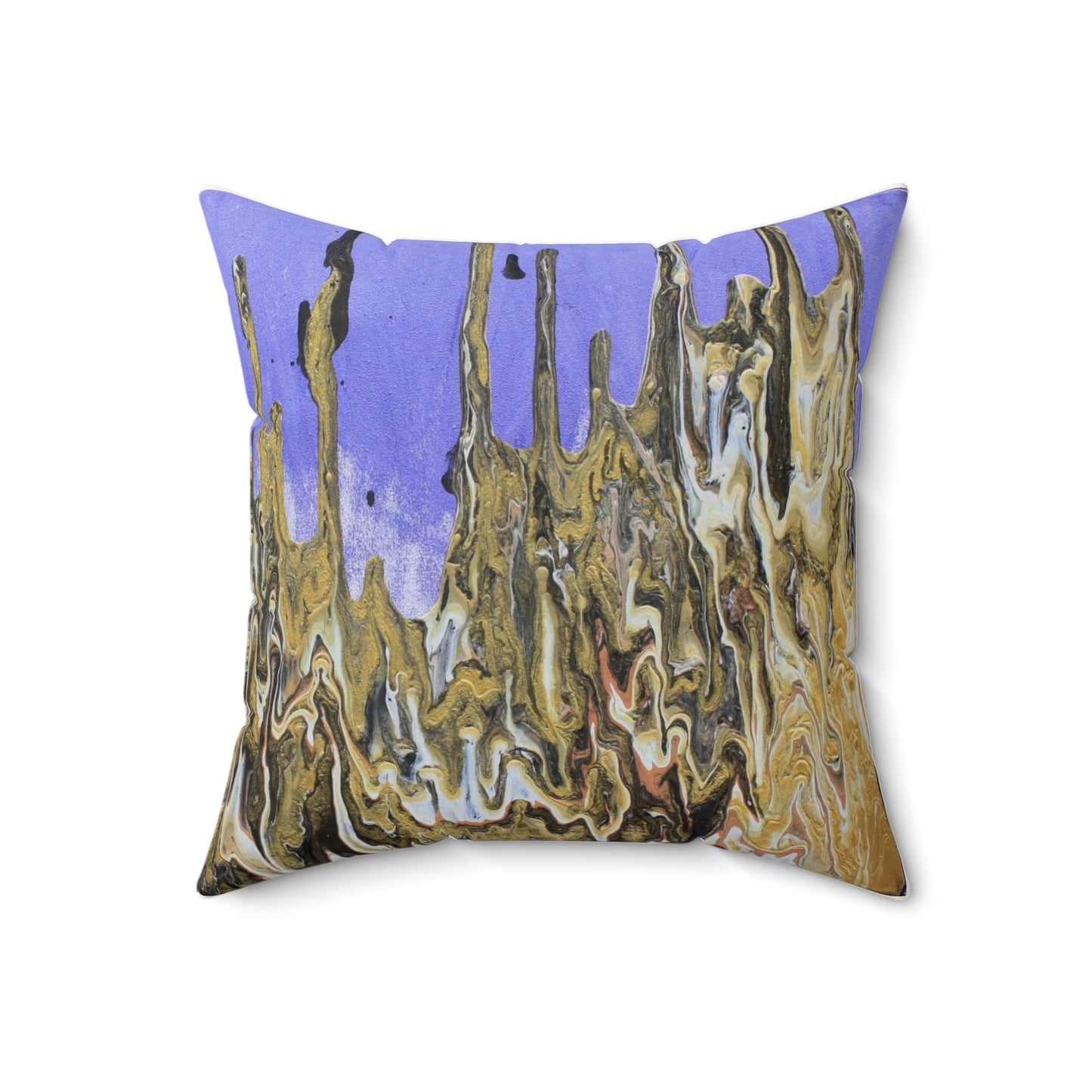 Faux Suede Square Pillow