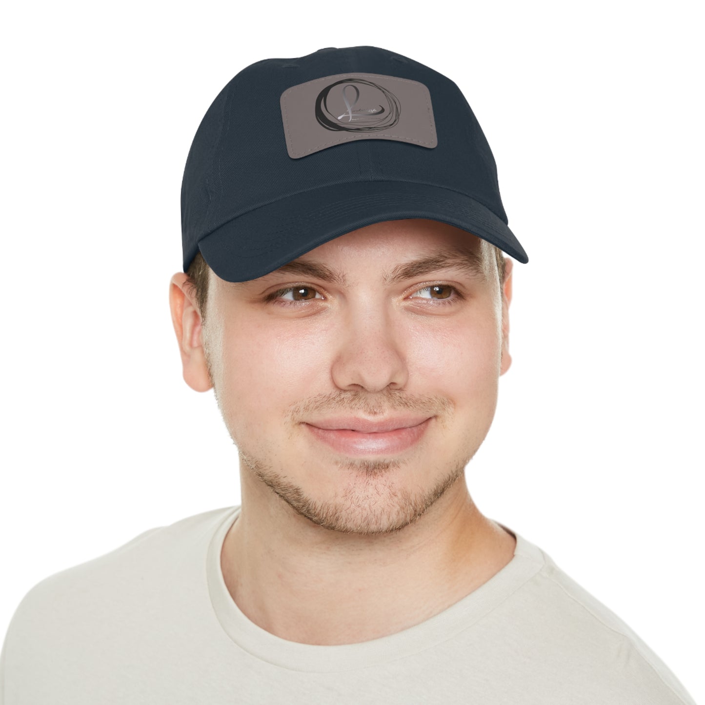 Hat with Leather Patch