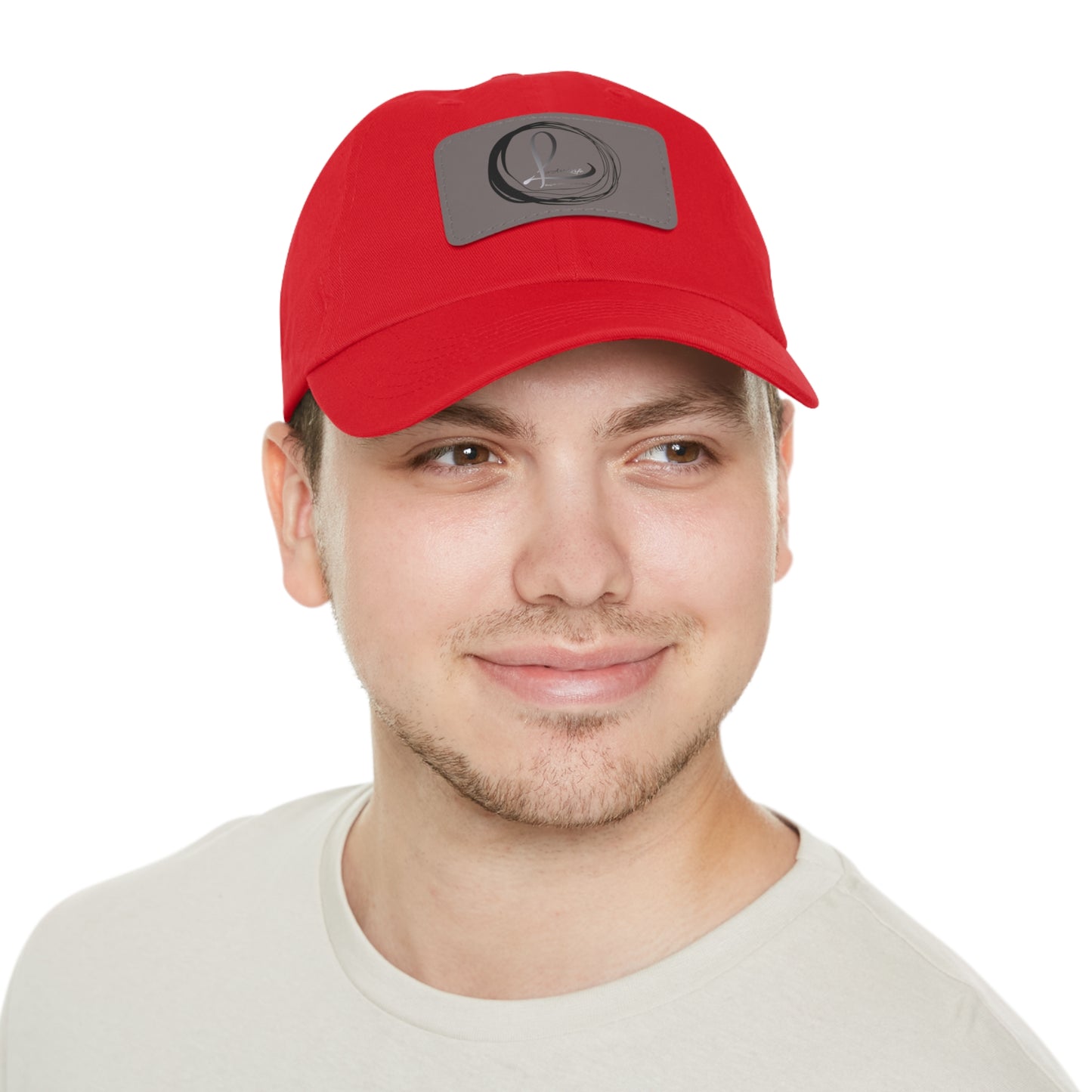 Hat with Leather Patch