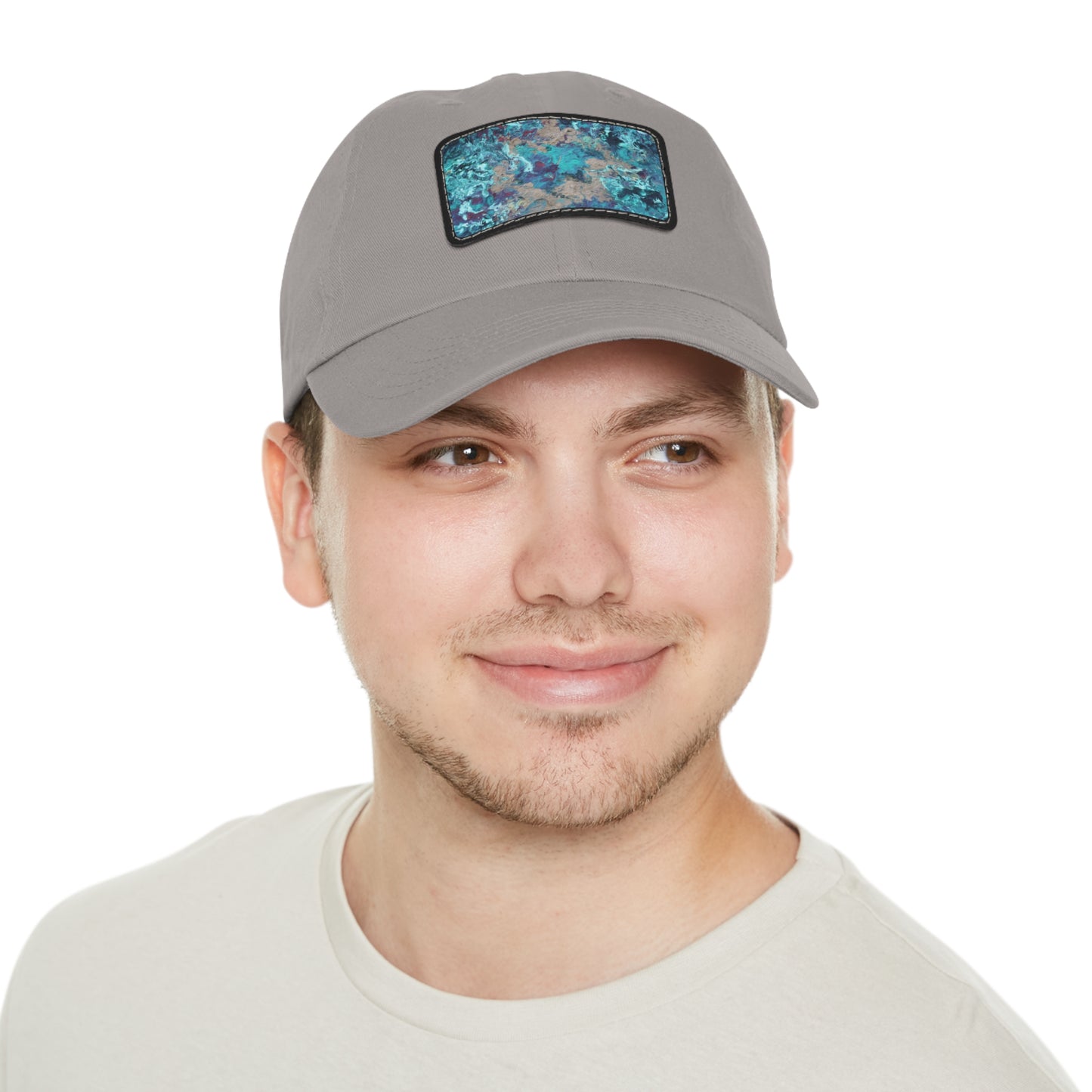 Hat with Leather Patch