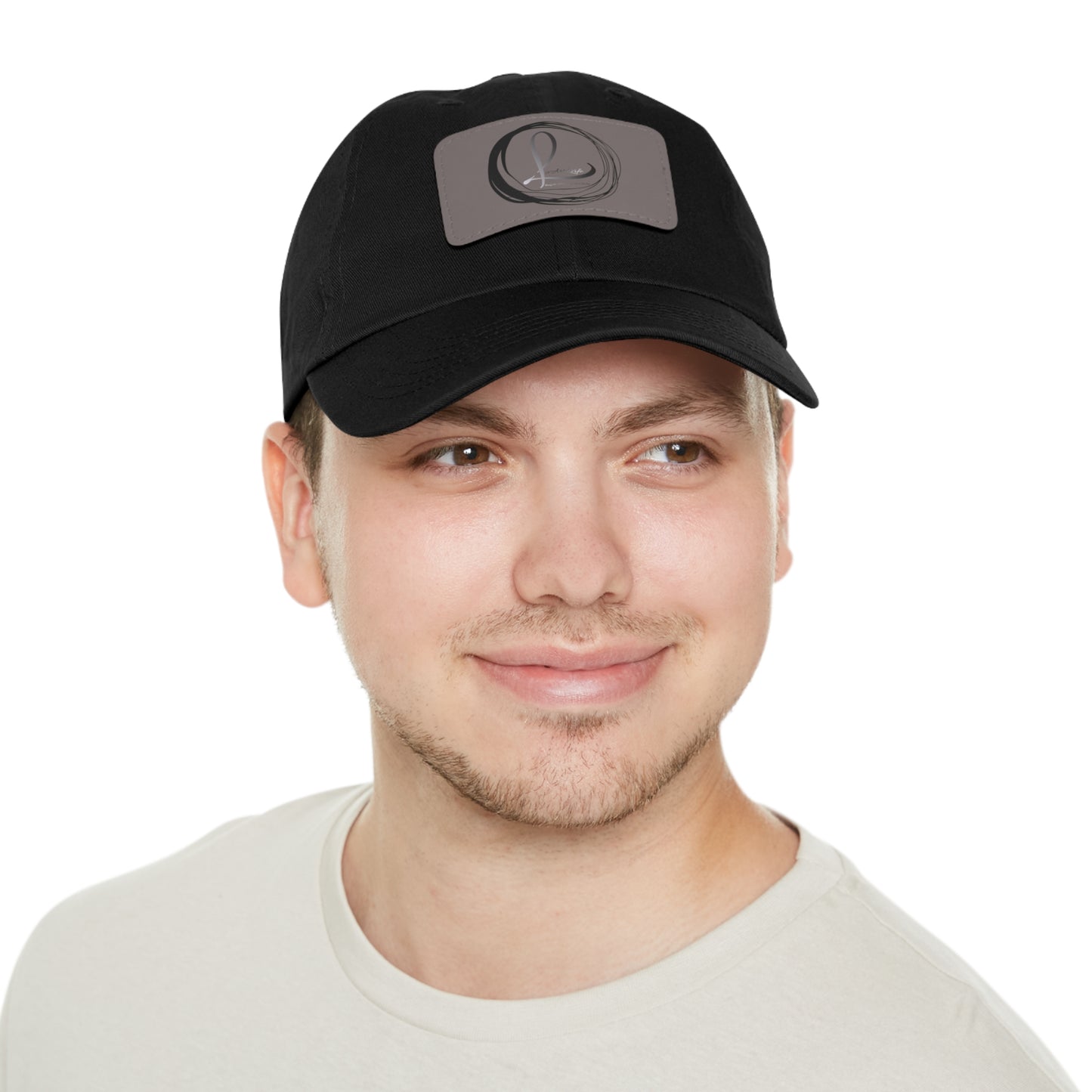 Hat with Leather Patch