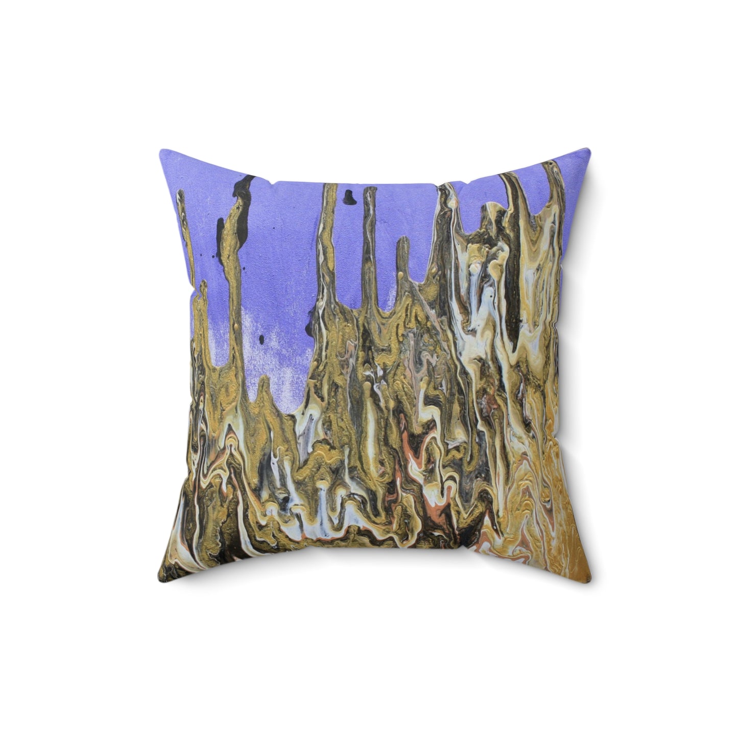 Faux Suede Square Pillow