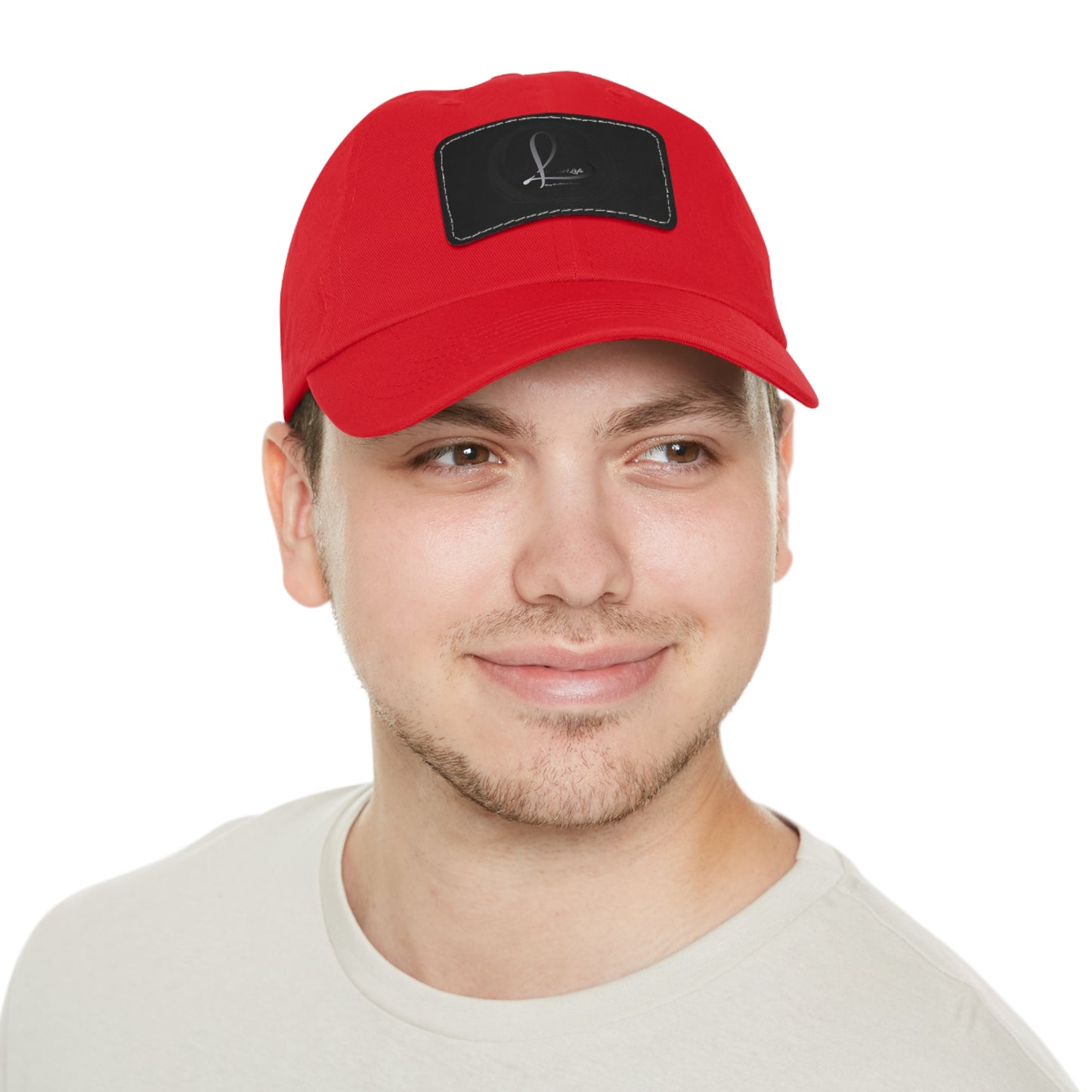 Hat with Leather Patch