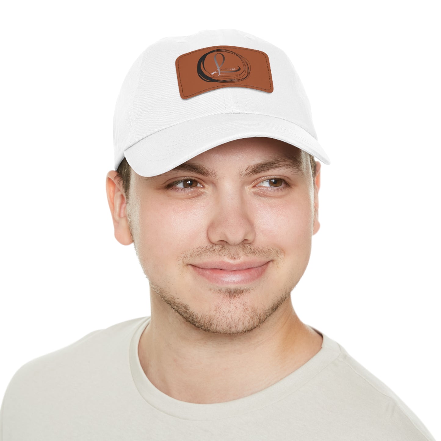 Hat with Leather Patch