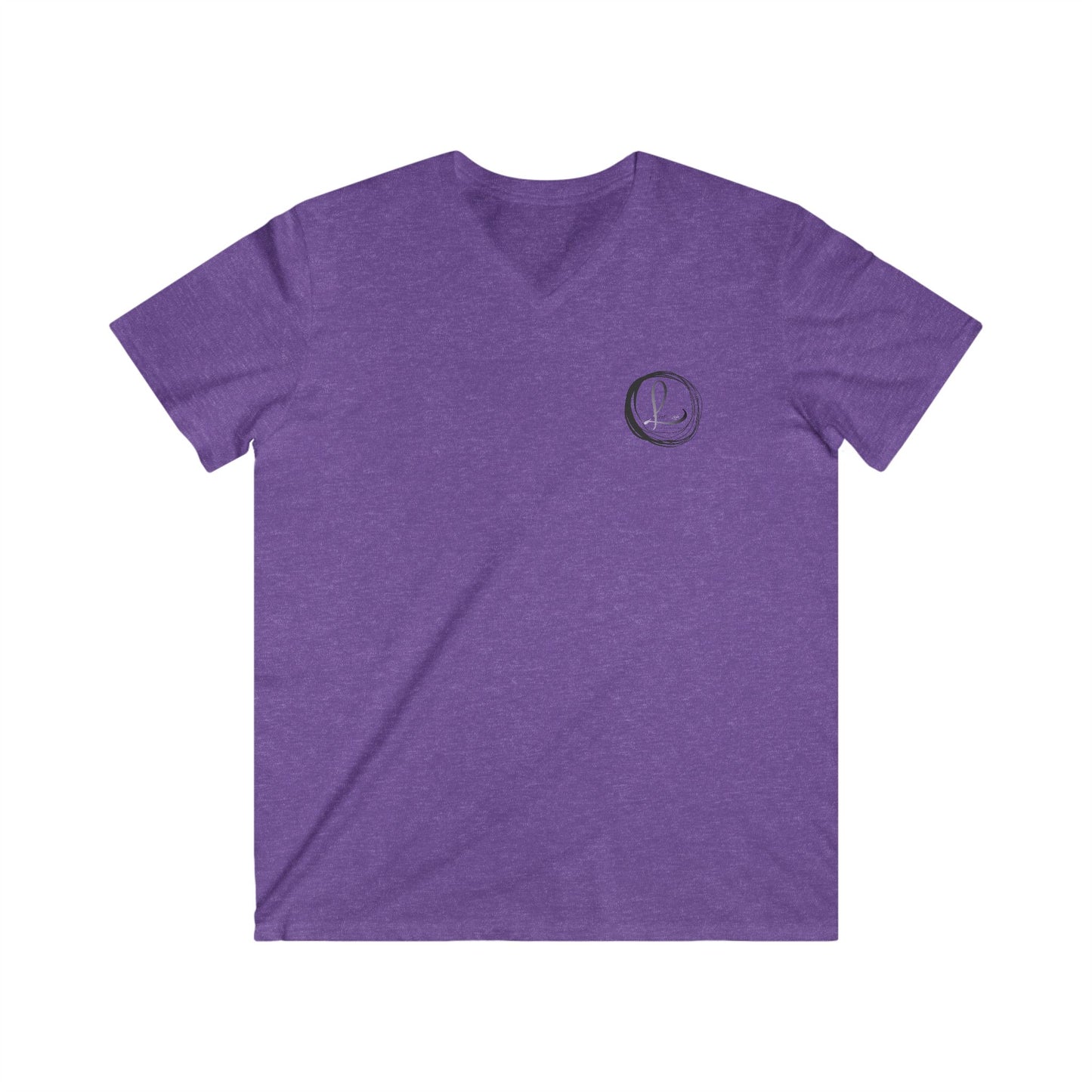 Men's Fitted V-Neck Short Sleeve Tee