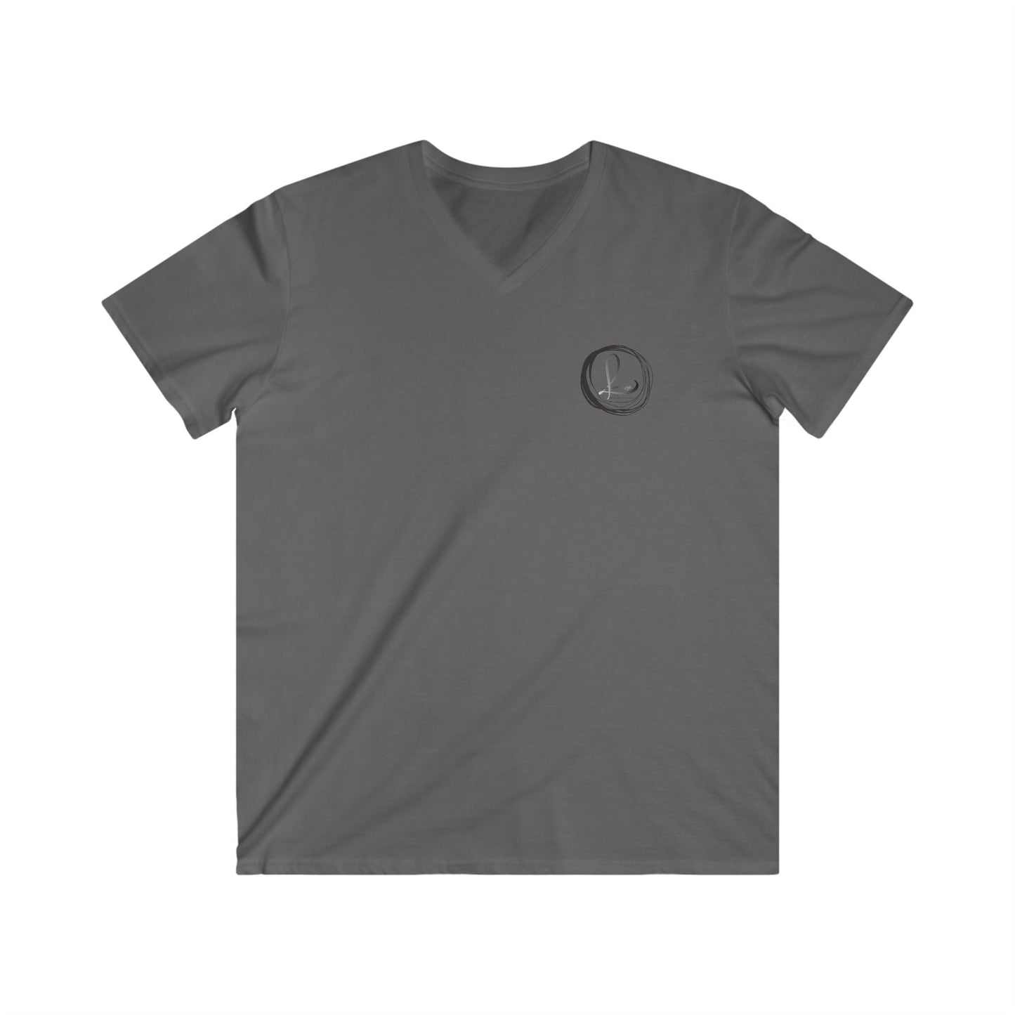 Men's Fitted V-Neck Short Sleeve Tee