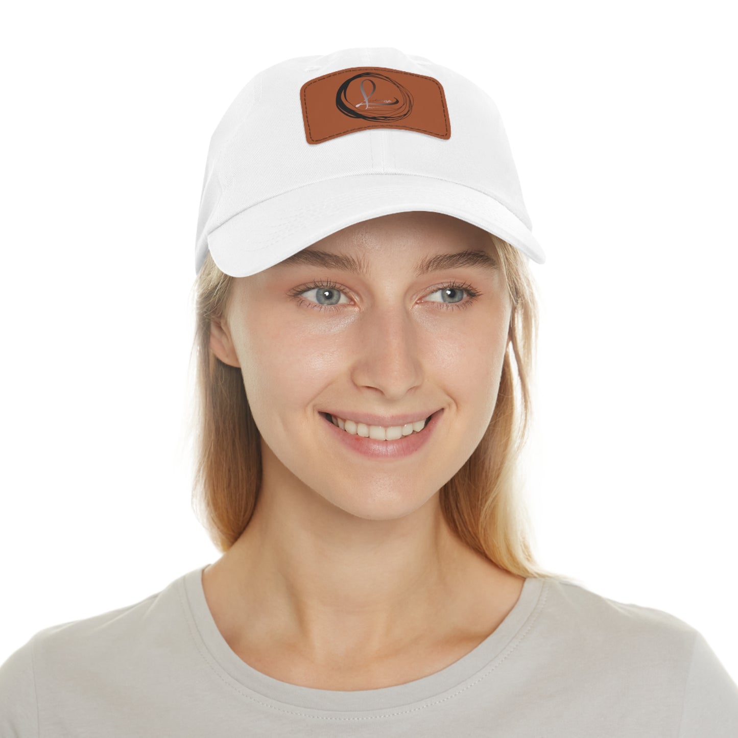 Hat with Leather Patch