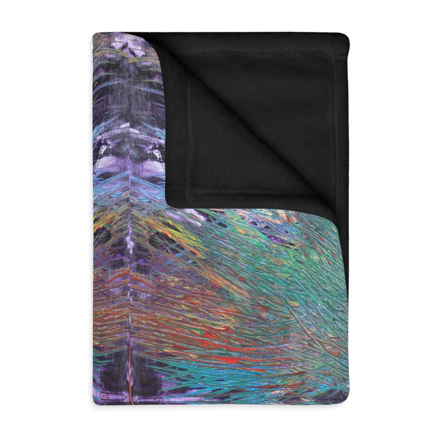Velveteen Minky Blanket (Two-sided print)