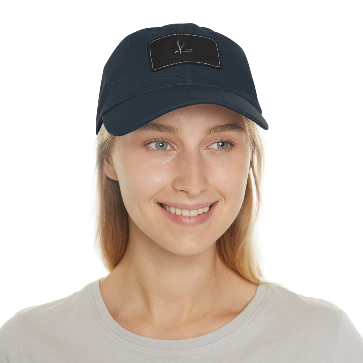 Hat with Leather Patch