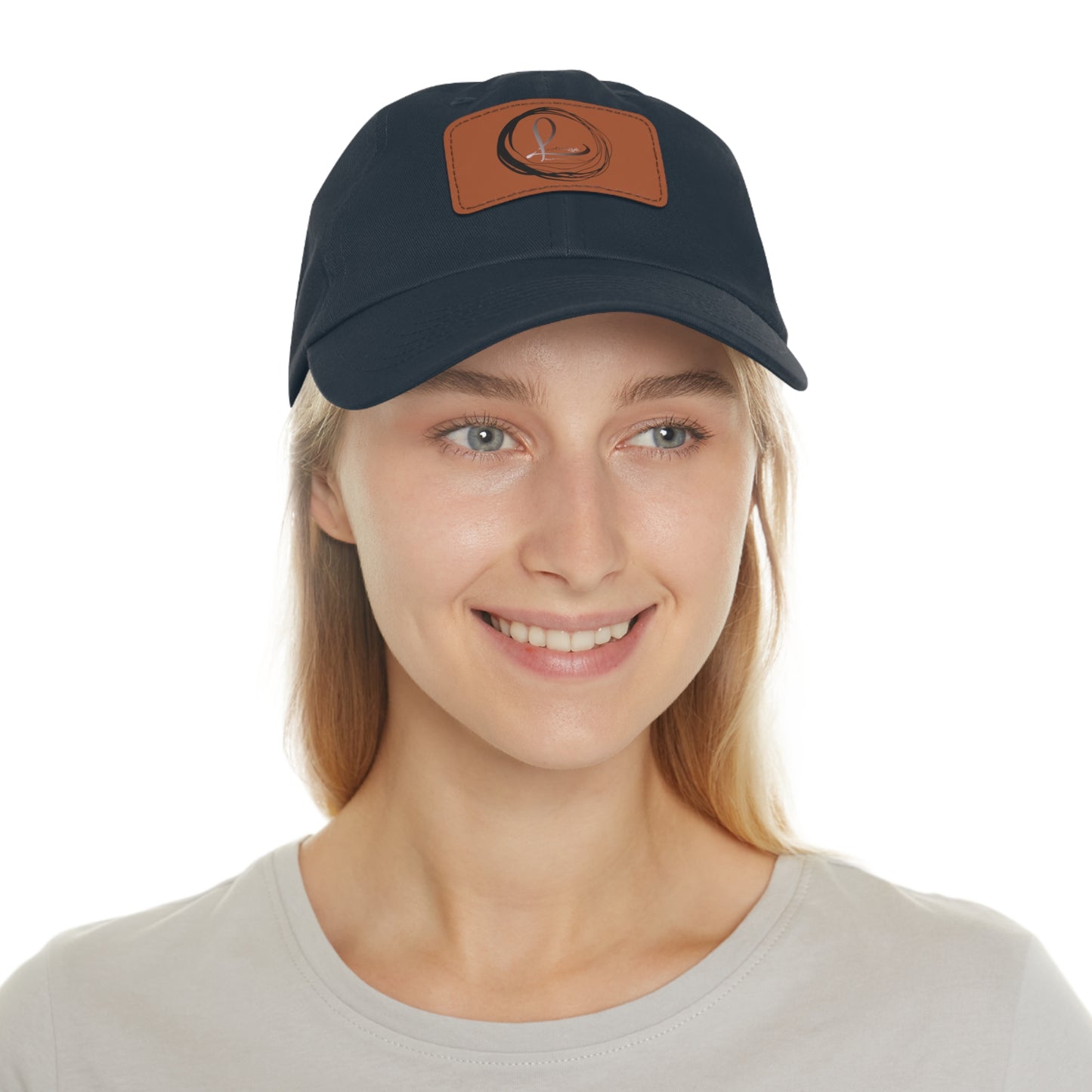 Hat with Leather Patch