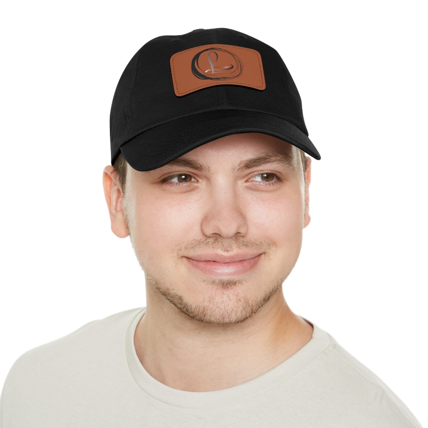 Hat with Leather Patch