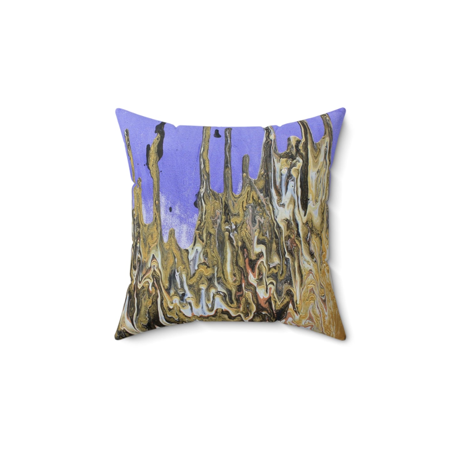 Faux Suede Square Pillow