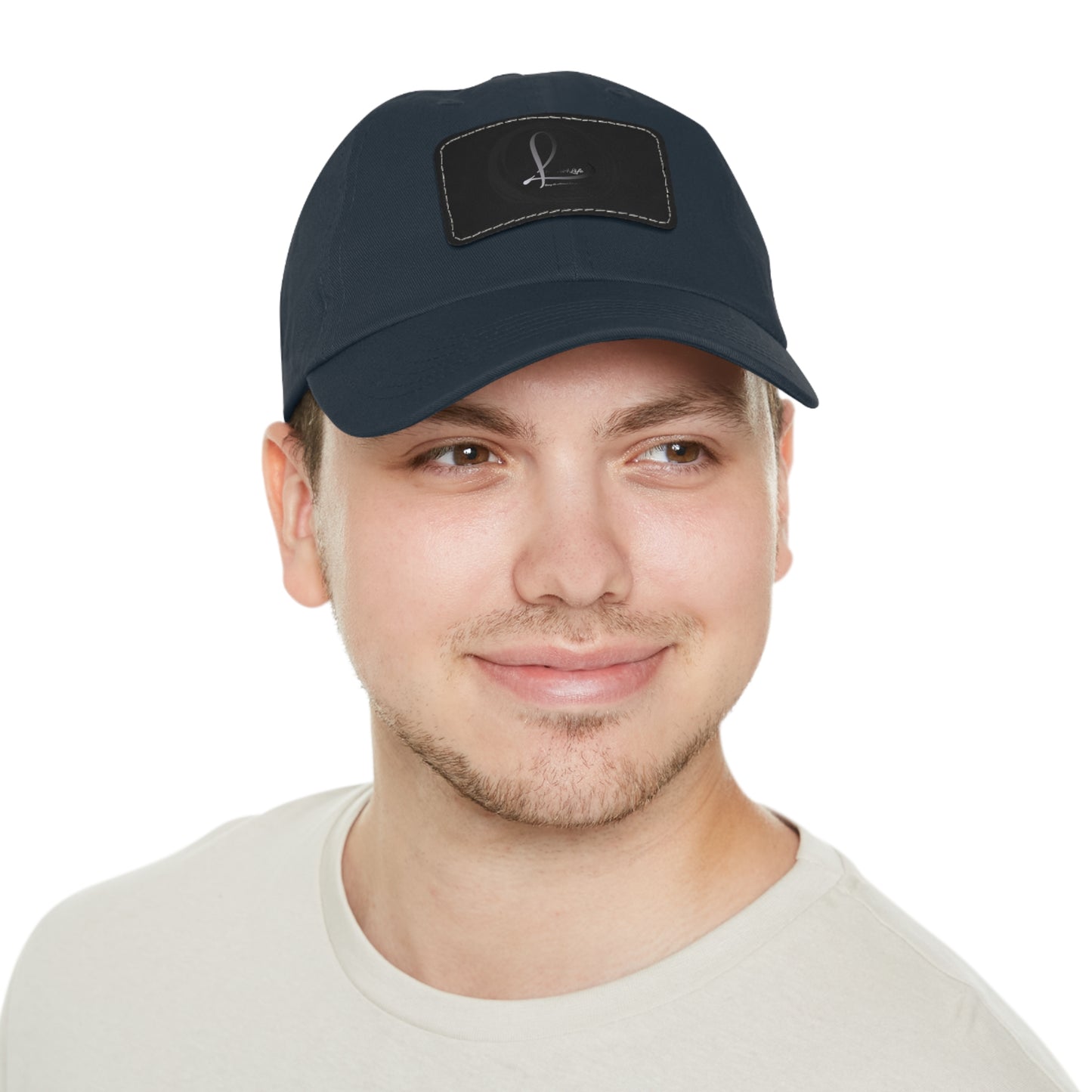 Hat with Leather Patch