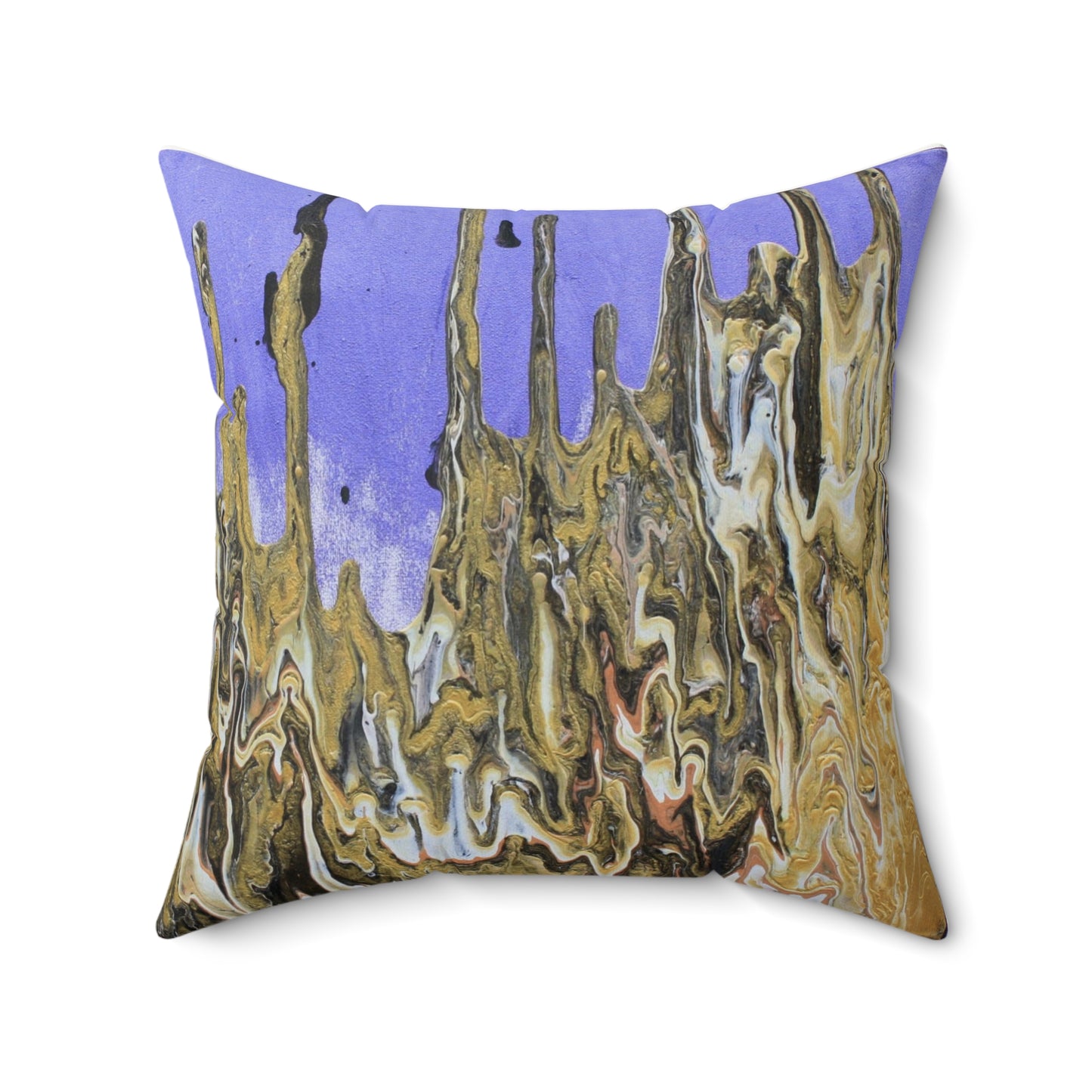 Faux Suede Square Pillow