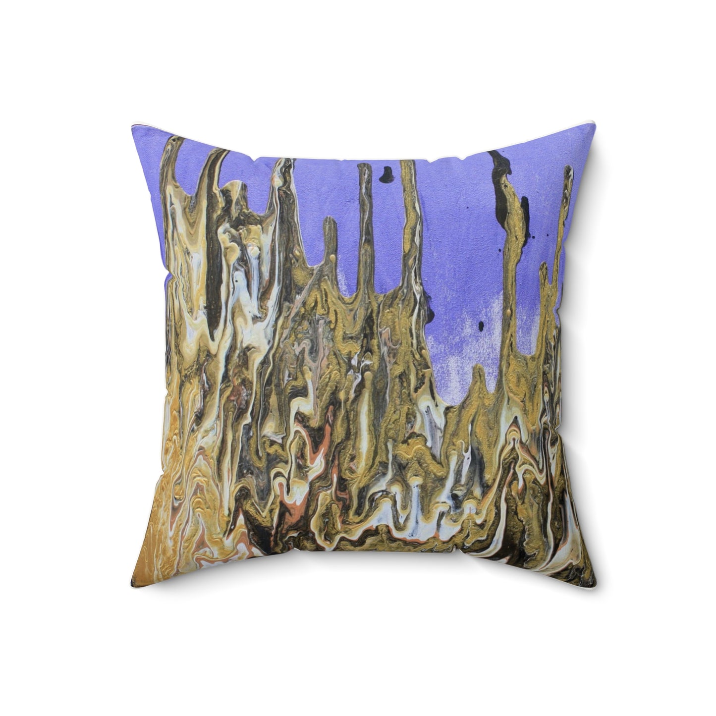 Faux Suede Square Pillow