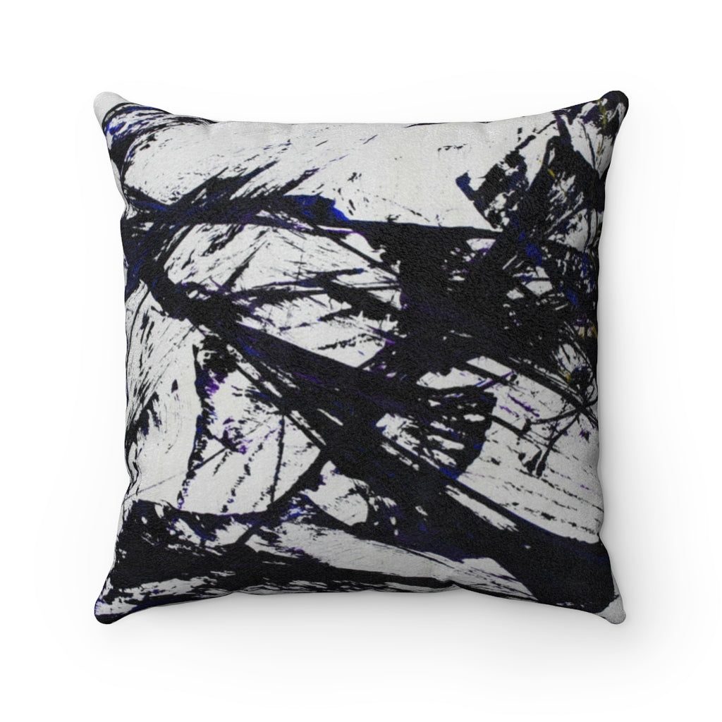 Faux Suede Square Pillow