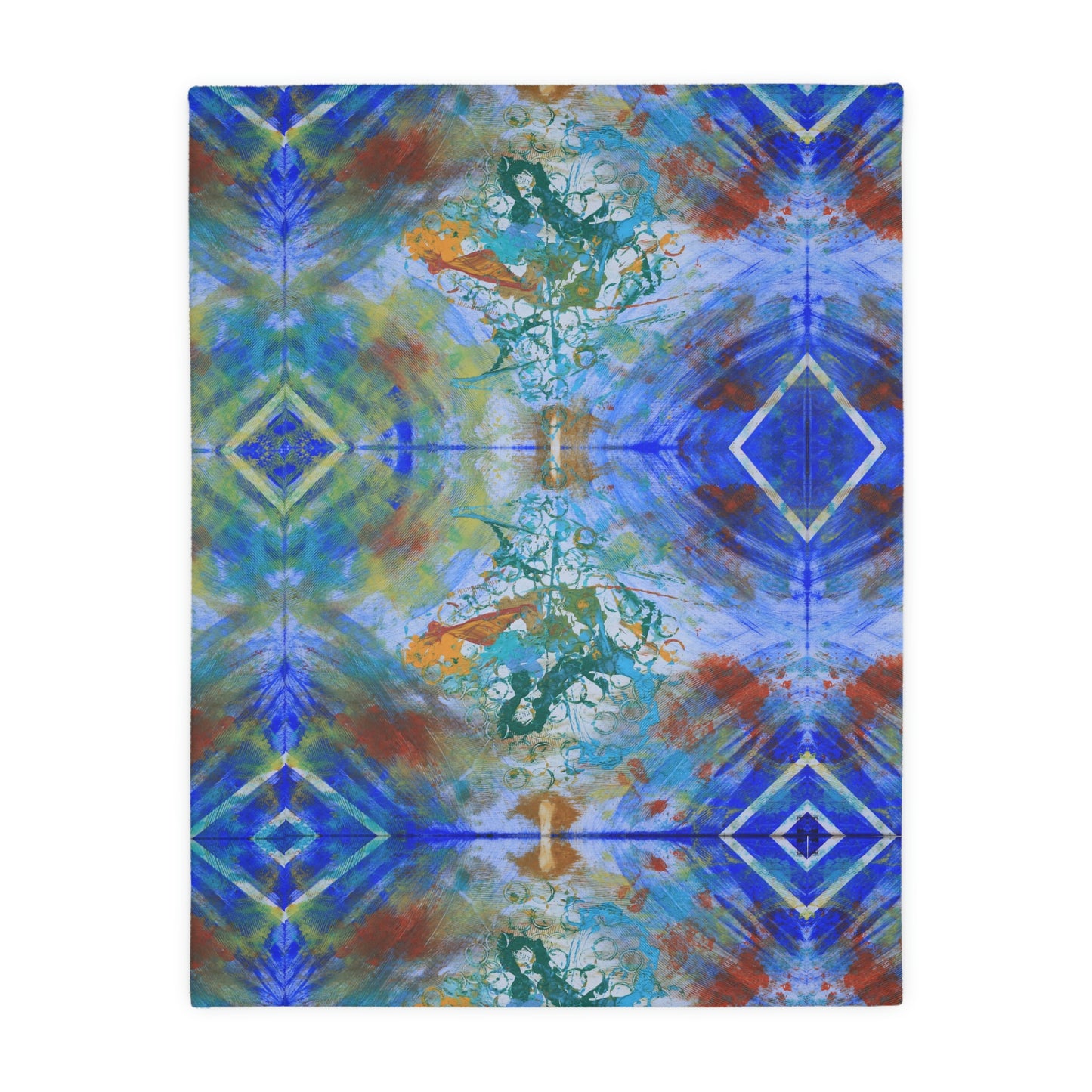 Velveteen Minky Blanket (Two-sided print)