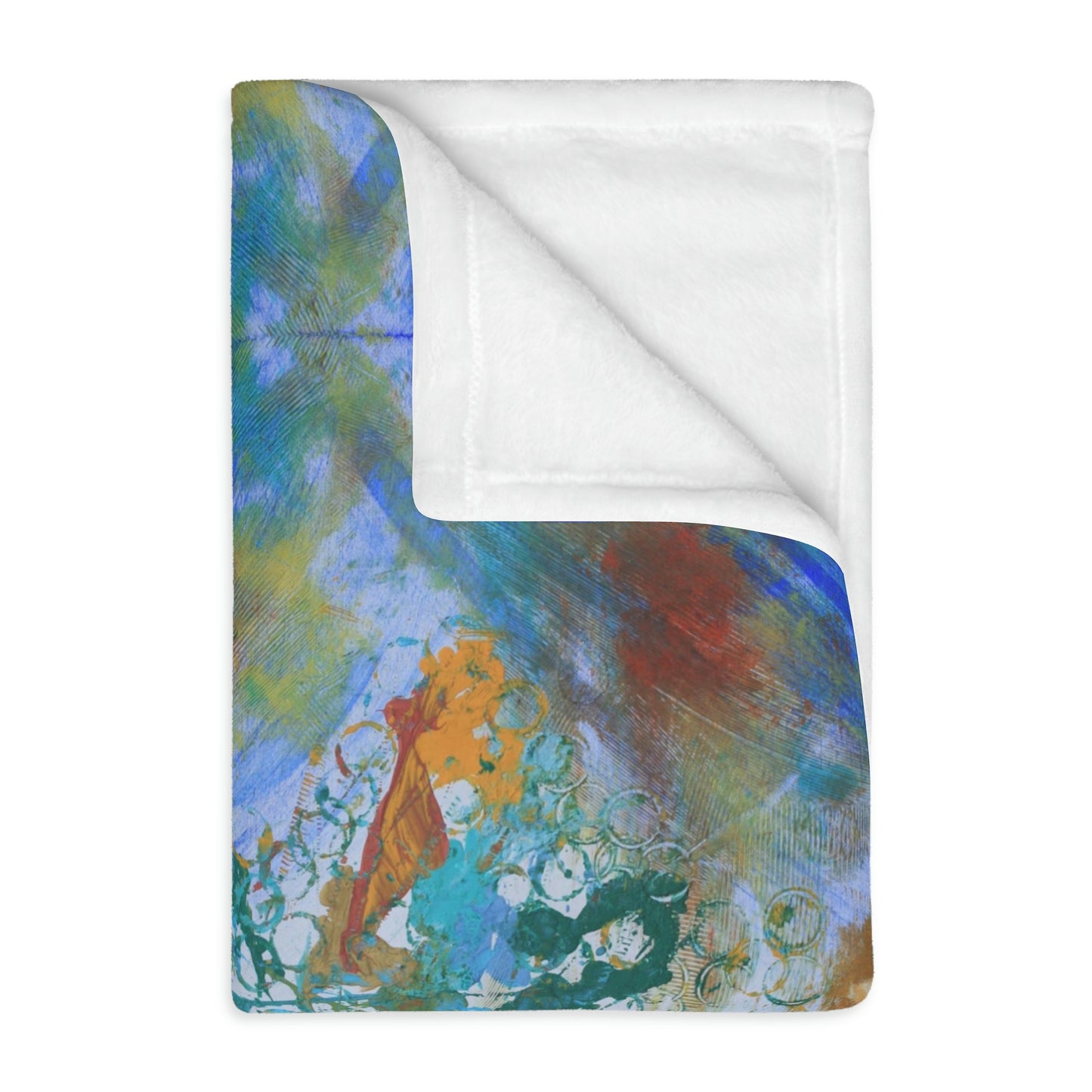 Velveteen Minky Blanket (Two-sided print)