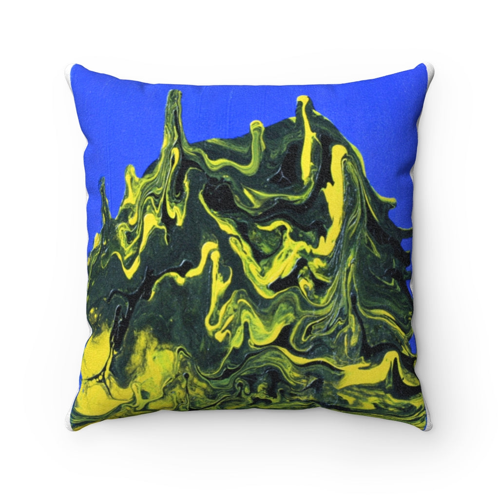 Faux Suede Square Pillow