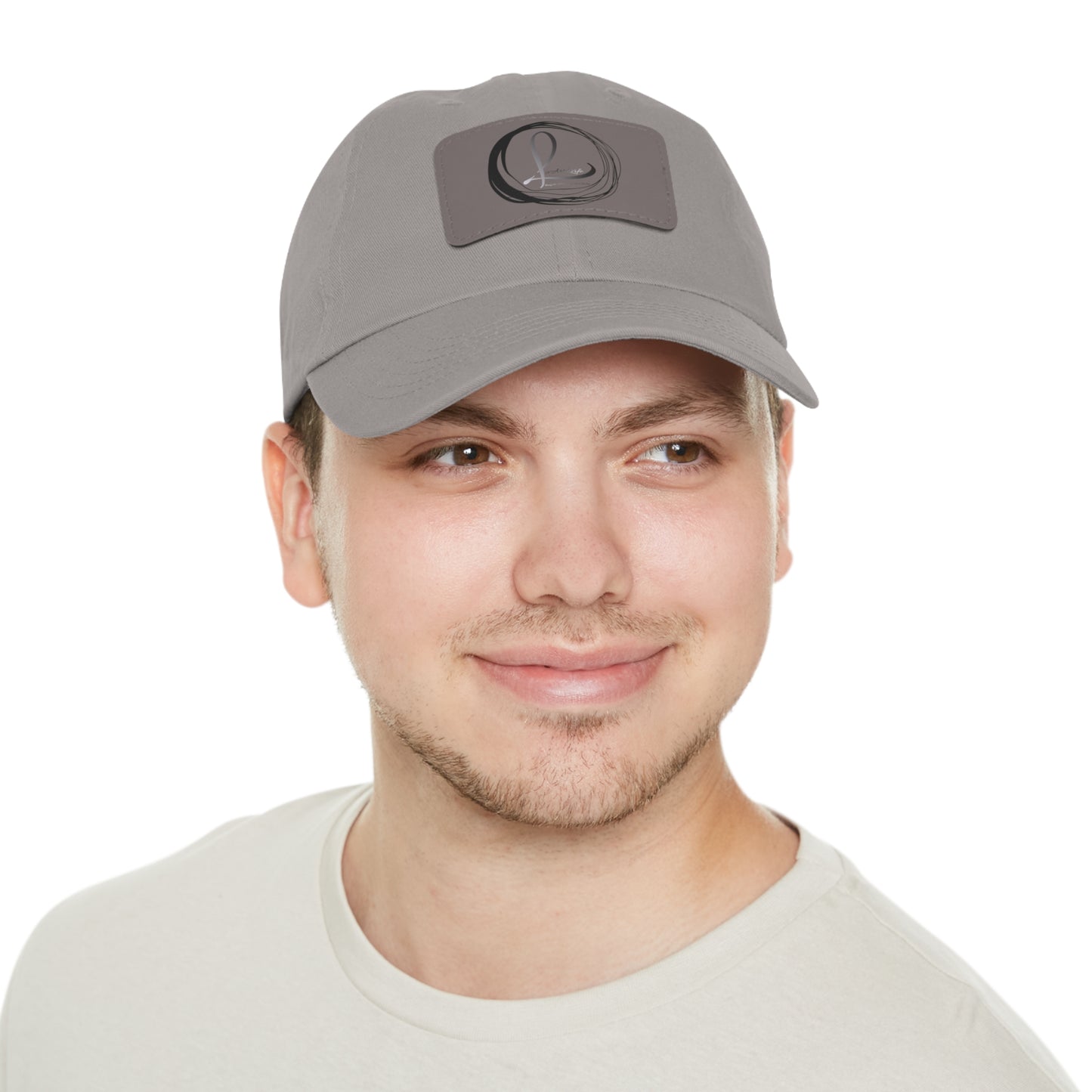 Hat with Leather Patch