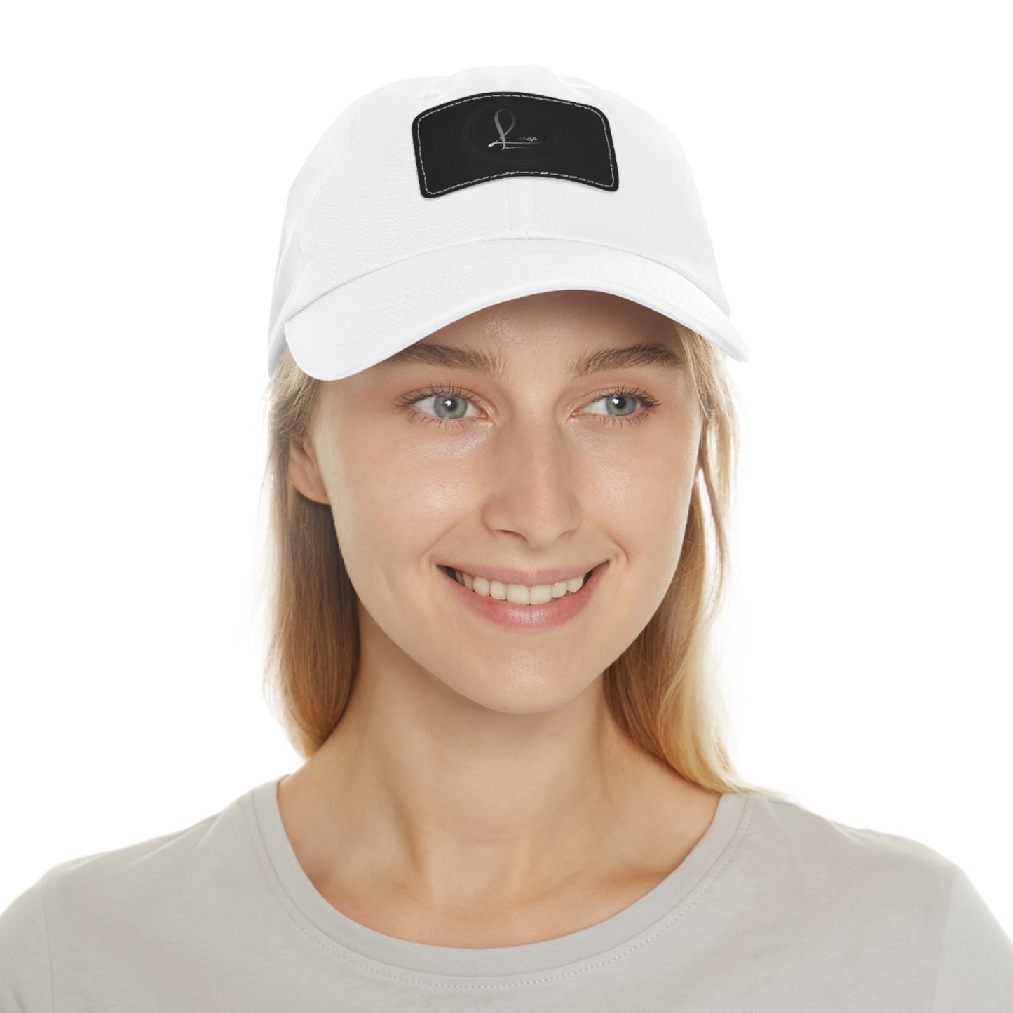 Hat with Leather Patch