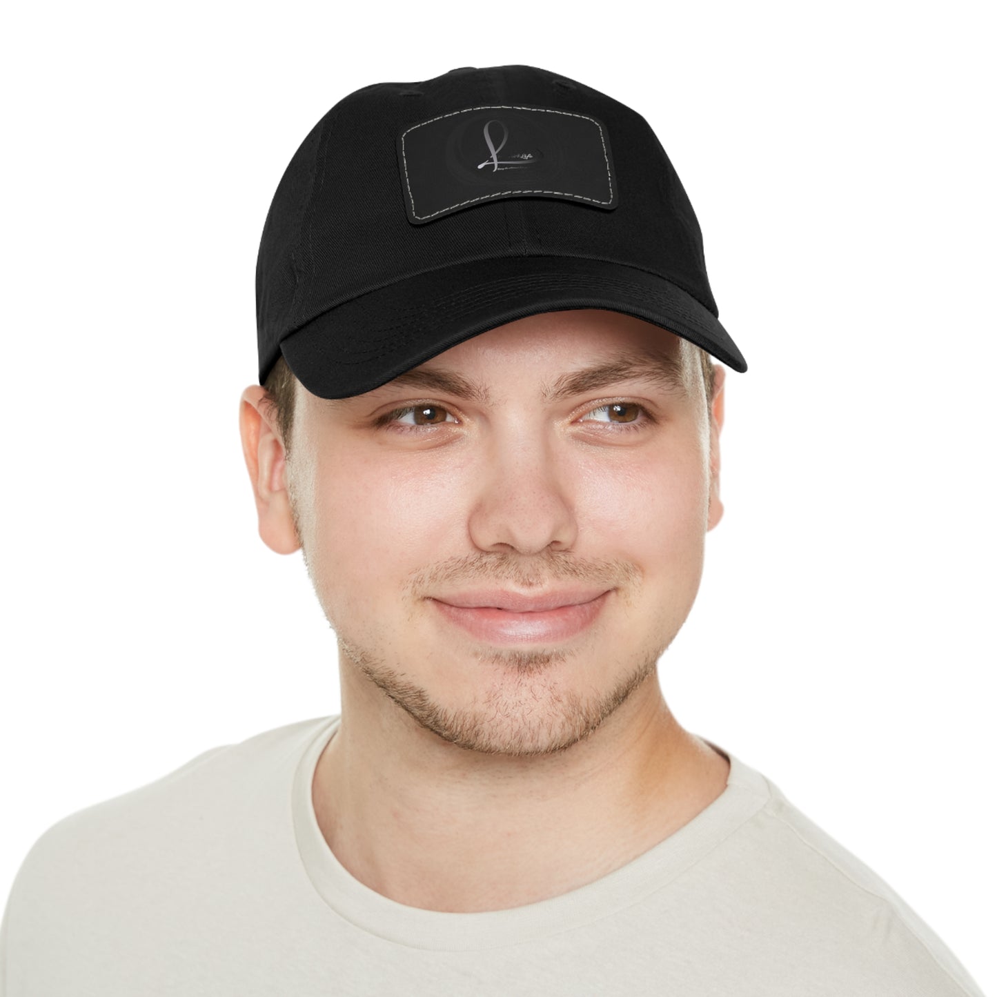 Hat with Leather Patch
