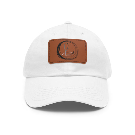 Hat with Leather Patch