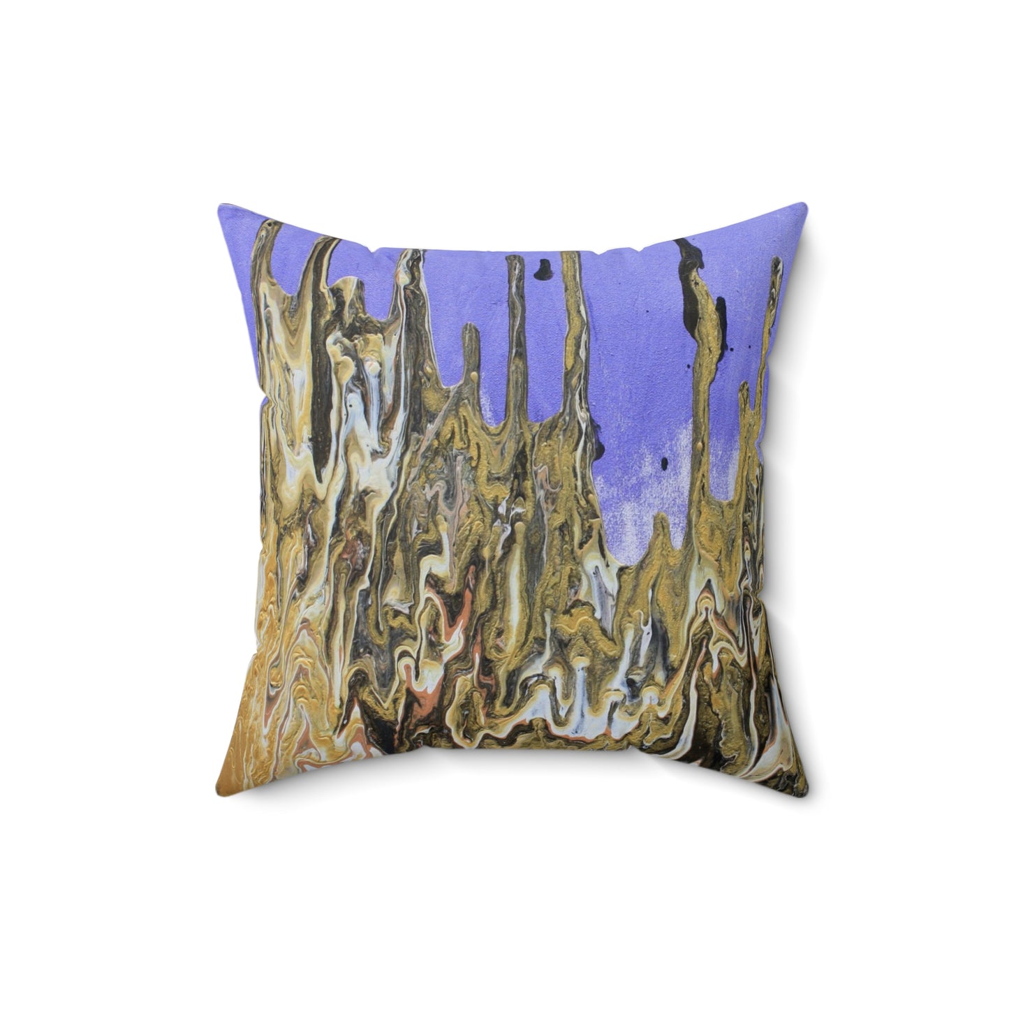 Faux Suede Square Pillow