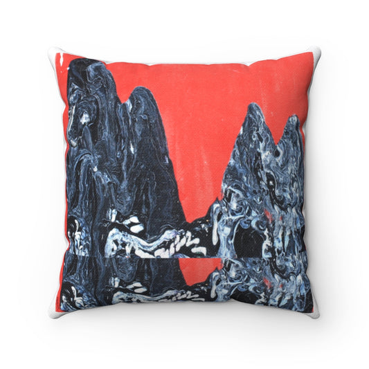 Spun Polyester Square Pillow