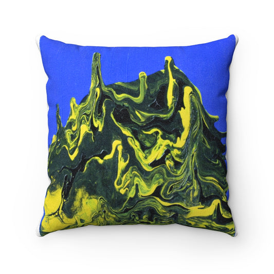 Faux Suede Square Pillow